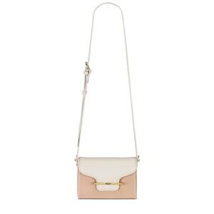 Sancia 'Anouk' Beige Leather Bar Bag